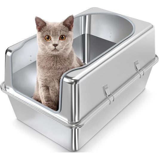 Why do you choose stainless steel cat litter box?