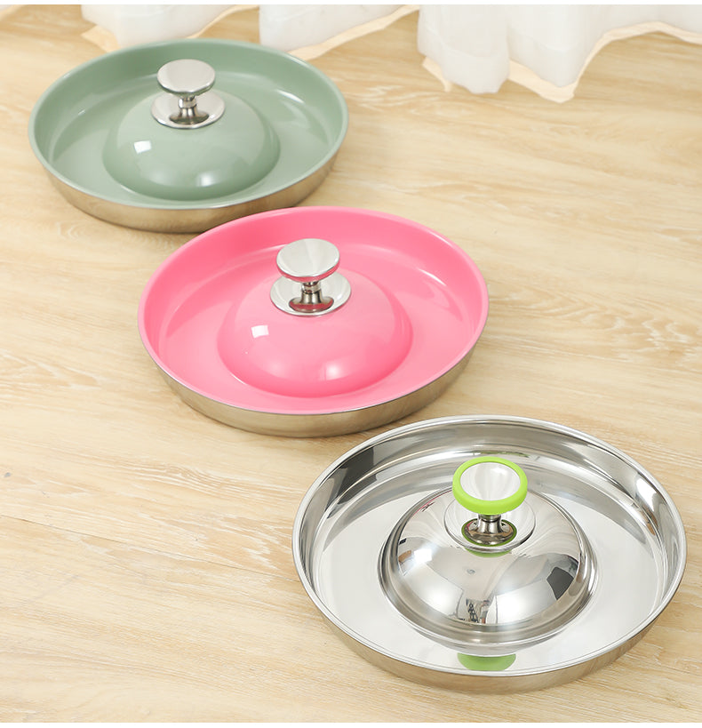 100 pcs Stainless Steel Slow Feeder Dog Bowl