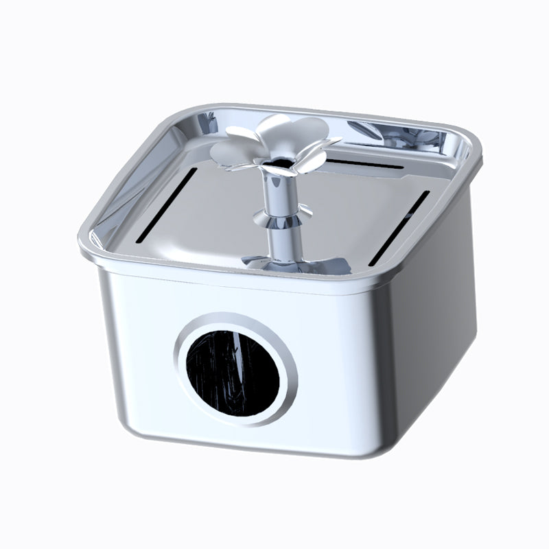 100 sets Stainless Steel Cat Water Fountain for Drinking(accept customize)